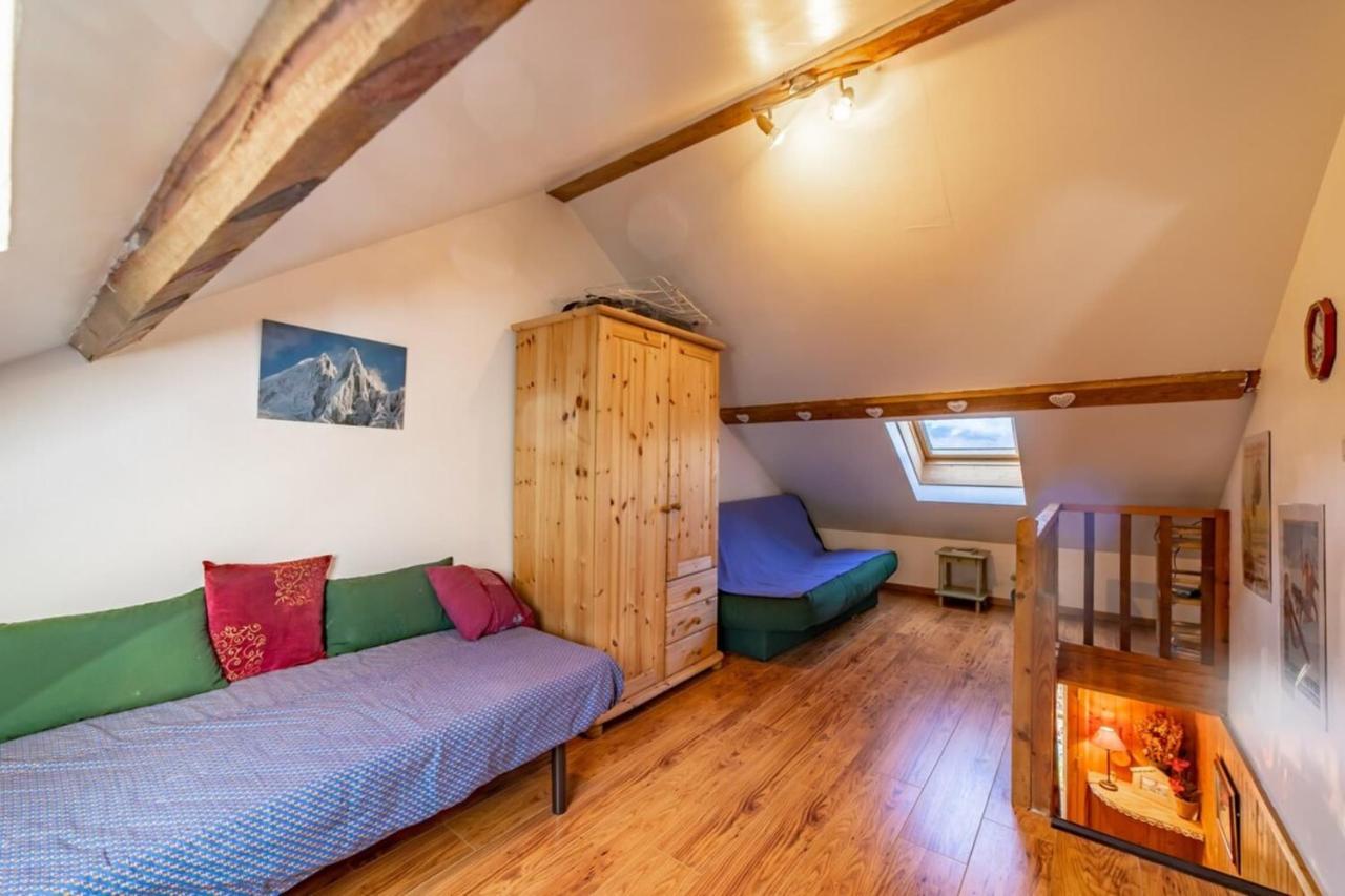 Duplex Apartment In The Heart Of The City With Mountain & Countryside Views Saint-Gervais-les-Bains Exterior foto