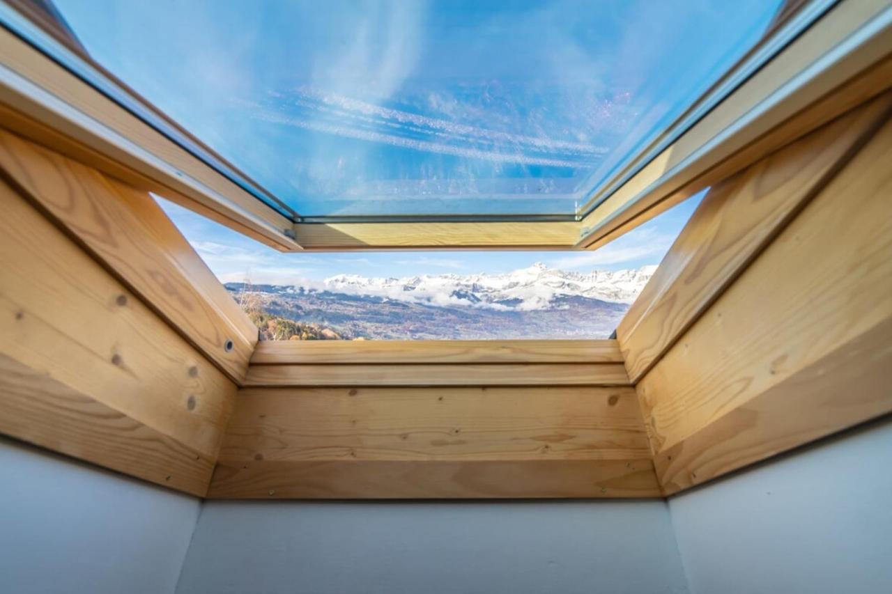 Duplex Apartment In The Heart Of The City With Mountain & Countryside Views Saint-Gervais-les-Bains Exterior foto